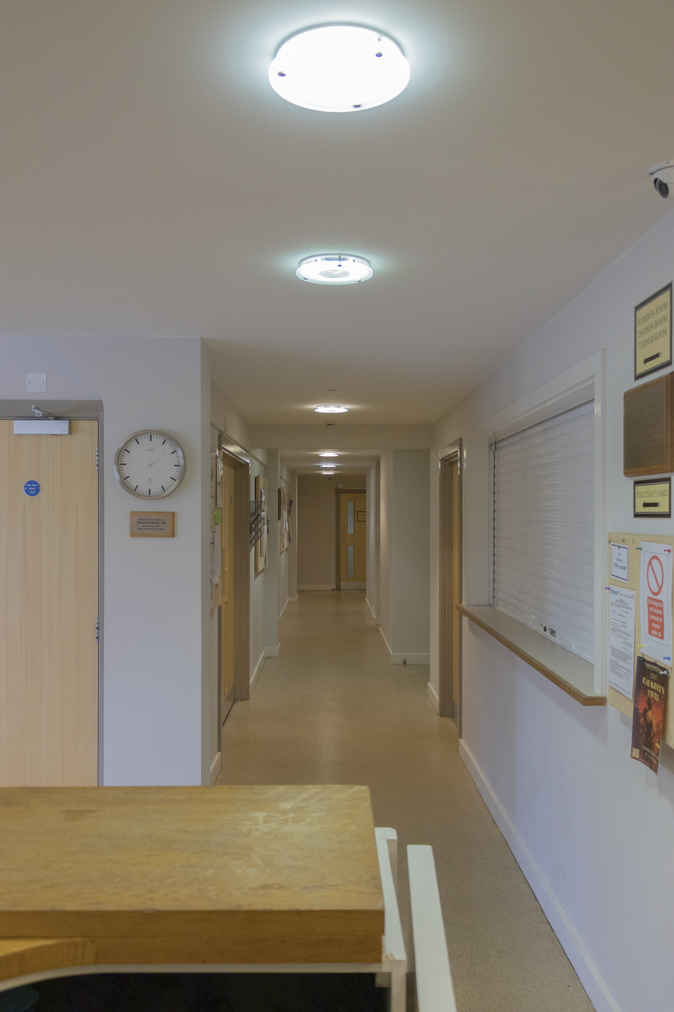 Corridor to the Dadson and Turner Rooms
