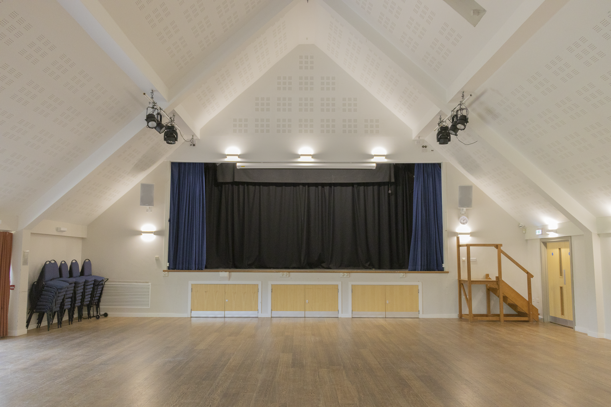 Main hall stage 